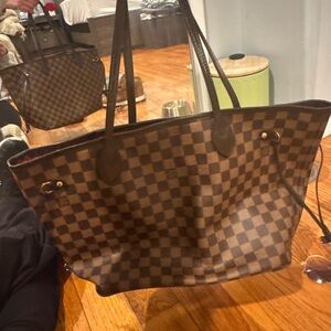 Brown Checkered Loui bag
